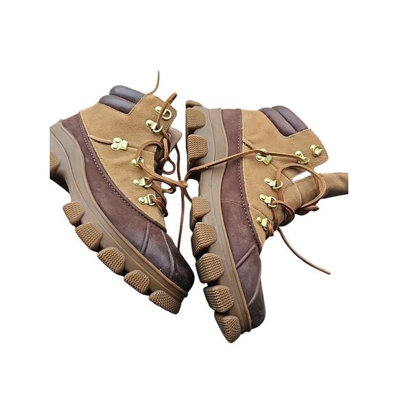 Sperry The Summit Leather Waterproof Snow/Rain Boots Women 9 EU 40 UK 6.5 86895 - Picture 2 of 10